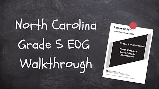 NC 5th grade EOG Walkthrough