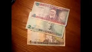Banknote Overview Lithuania Litas