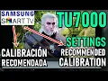 SAMSUNG TU7000 TU7100 SETTINGS RECOMMENDED PICTURE CALIBRATION Smart TV Crystal U