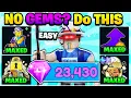 BEST WAY TO GET EASY GEMS REBIRTHS IN ROBLOX MINING SIMULATOR 2 EASY
