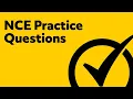 Free NCE Practice Exam