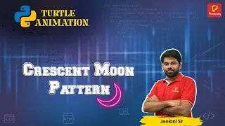 How to Create Crescent Moon Pattern Python Turtle Program Practically