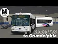 NJ Transit Rt 139 Express to Grundelphia OMSI 2