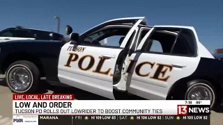 Tucson Police transform retired patrol car into lowrider
