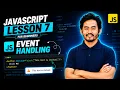 JavaScript for Beginners - Lesson 7 Event Handling with onclick deepes esigns
