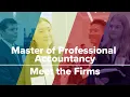 Meet the Firms 2024 - UC Davis Master of Professional Accountancy Students Network with Recruiters