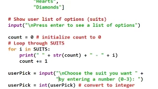 Python List Tricks A Menu of Items Part 2
