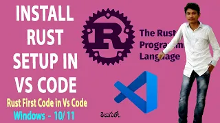 How to Install Rust Setup in VS Code on Windows 11 l 10 ll Latest 2025