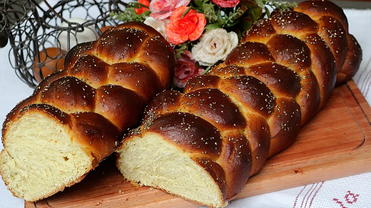 Pão de Trança Doce (Challah) | Padeiro de Apartamento