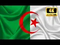 Algeria Flag Flaf of Algeria Waving of Flag Algeria 4K U