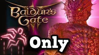 Can You Beat Baldur s Gate 3 Using Only Telekinesis