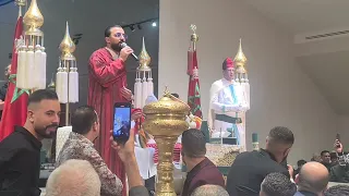 طقوس الحناء في العرس المغربي الملكي حنة العروس الجديدة نشيد روعة الدموع وقفو لاتنسو الإشتراك 