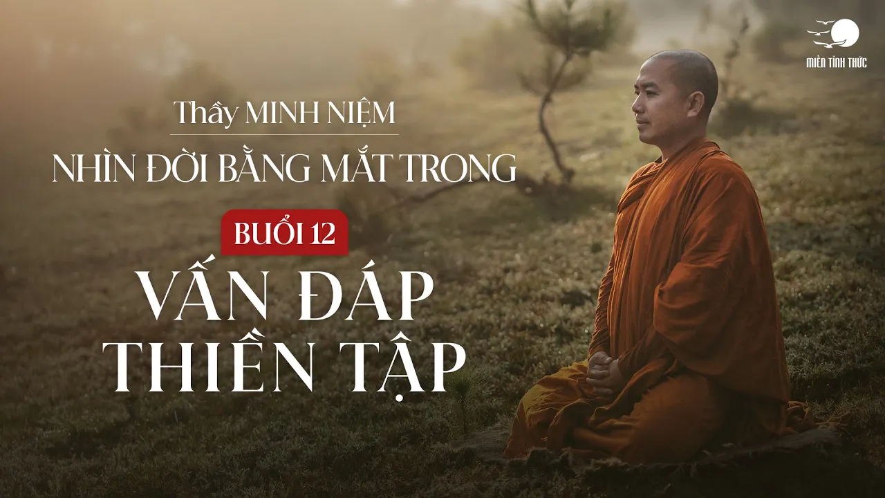 Outline Video Thầy Minh Niệm | Buổi 12: Vấn đáp Thiền tập | Chuỗi: Nhìn đời bằng mắt trong | 04.08.2024