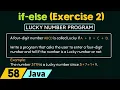 if-else Statement Exercise 2