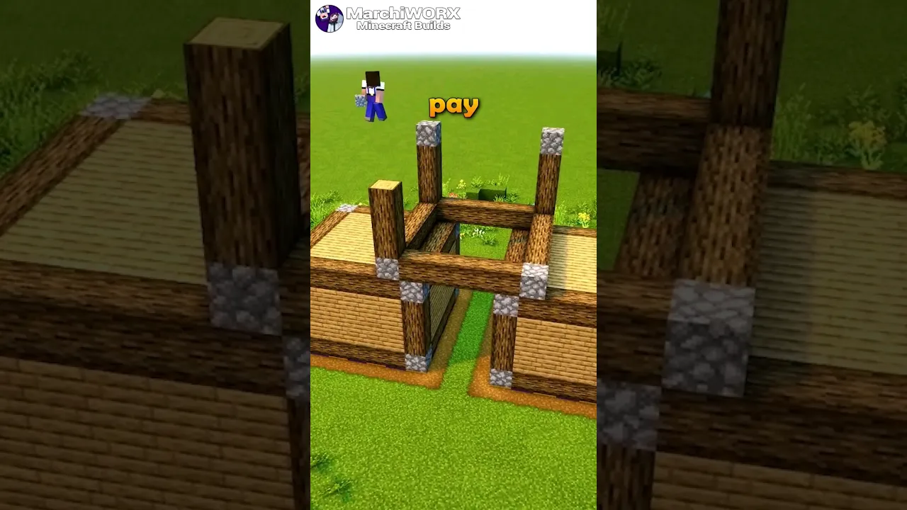 Minecraft Squad Survival House ???? Build Tutorial