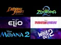 Lagu Walt Disney Pictures movies title cards from trailers (2023-2025)