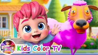 Baa Baa Color Sheep | Colors Song For Kids | Nursery Rhymes & Kids Songs | kids