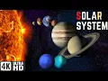 Download Lagu 4k video ultra hd solar system | space travel in (sun) moon and mars earth