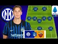 INTER MILAN PREDICTED LINE UPS WITH 3-5-2 FORMATION INTER MILAN VS AS ROMA SERIE A