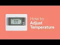 How to Change the Temperature on your Vivint Smart Thermostat