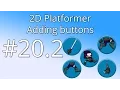 20 2 Unity 5 tutorial for beginners 2D Platformer - Adding buttons