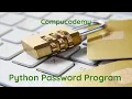 Python Password Checker Program