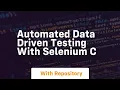 automated data driven testing with selenium c
