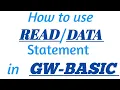 STATEMENT in GW-BASIC with Practical Example in GW-BASIC