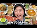 Download Lagu What to Eat in NEW YORK CITY! NYC Food Tour Part 2 (noodles, pizza, matcha, halal cart \u0026 more)