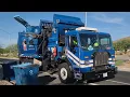 Republic Services 2 Peterbilt 520 McNeilus ZR Garbage Truck On Las Vegas Garbage and Recycling