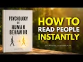Psychology of Human Behavior - How to Read People Instantly book
