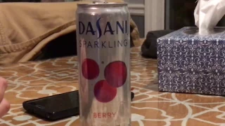 Dasani Sparkling Water Can Review 