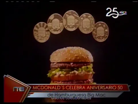 McDonald´s celebra aniversario 50 de Hamburguesa Big Mac