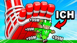 +1 SPEED jede SEKUNDE gegen einen RIESEN Roblox