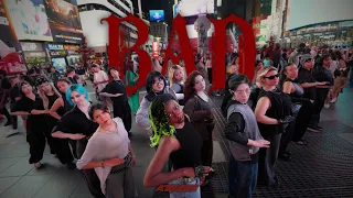 KPOP IN PUBLIC NYC TIMES SQUARE ONE TAKE ATEEZ - BAD 16 DANCERS Dance Cover by EROS