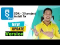 Sketchware pro new update Android sdk version 30 project install problem fix