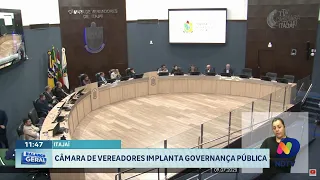 Câmara de Itajaí implanta nova política de governança pública,