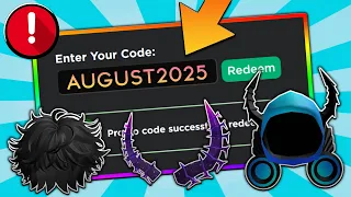 *46 NEW CODES* ALL AUGUST 2025 Roblox Promo Codes For ROBLOX FREE Items and FREE UGC 2025 (UPDATED)