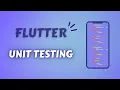 Why Your Flutter App Needs Unit Testing and How To Do It