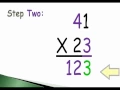 How to solve 2-digit by 2-digit multiplication Revised