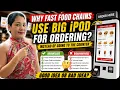 WHY ARE FAST - FOOD CHAINS REPLACING CASHIERS WITH SELF-ORDERING KIOSKS