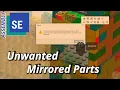 Solid Edge Can t Delete Mirrored Part