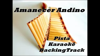 Amanecer Andino Karaokê Pista BackingTrack 