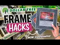 Genius Dollar Tree Frame Hacks That Look Expensive