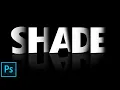 PHOTOSHOP Create a powerful Dramatic Deep Overlapping Text Effect with Reflection