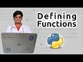 DEFINING FUNCTIONS - Python for Bioinformatics