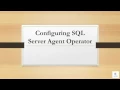 Configuring SQL Server Agent Operator