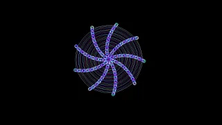 Python turtle flower Art