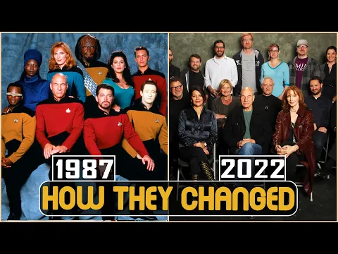 Download MP3 STAR TREK: The Next Generation 1987 Cast Then and Now 2022 How They Changed