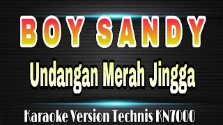 Download Karaoke Undangan merah jingga - Boy Sandy | Tanpa vokal KN7000 MP3